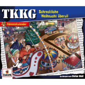 Ein Fall für TKKG - Ein Fall für TKKG - Schreckliche Weihnacht überall (Adventskalender),2 Audio-CD - Tkkg (Hörbuch)