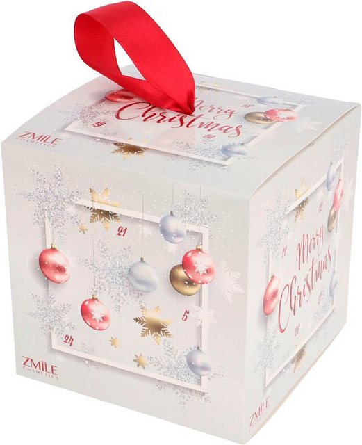 ZMILE COSMETICS Adventskalender Cube 'Merry Christmas' (24-tlg), vegane Kosmetik