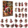 AUKUU Adventskalender Weihnachts-Tasse-Anhänger Feiertagsdekoration Blindbox